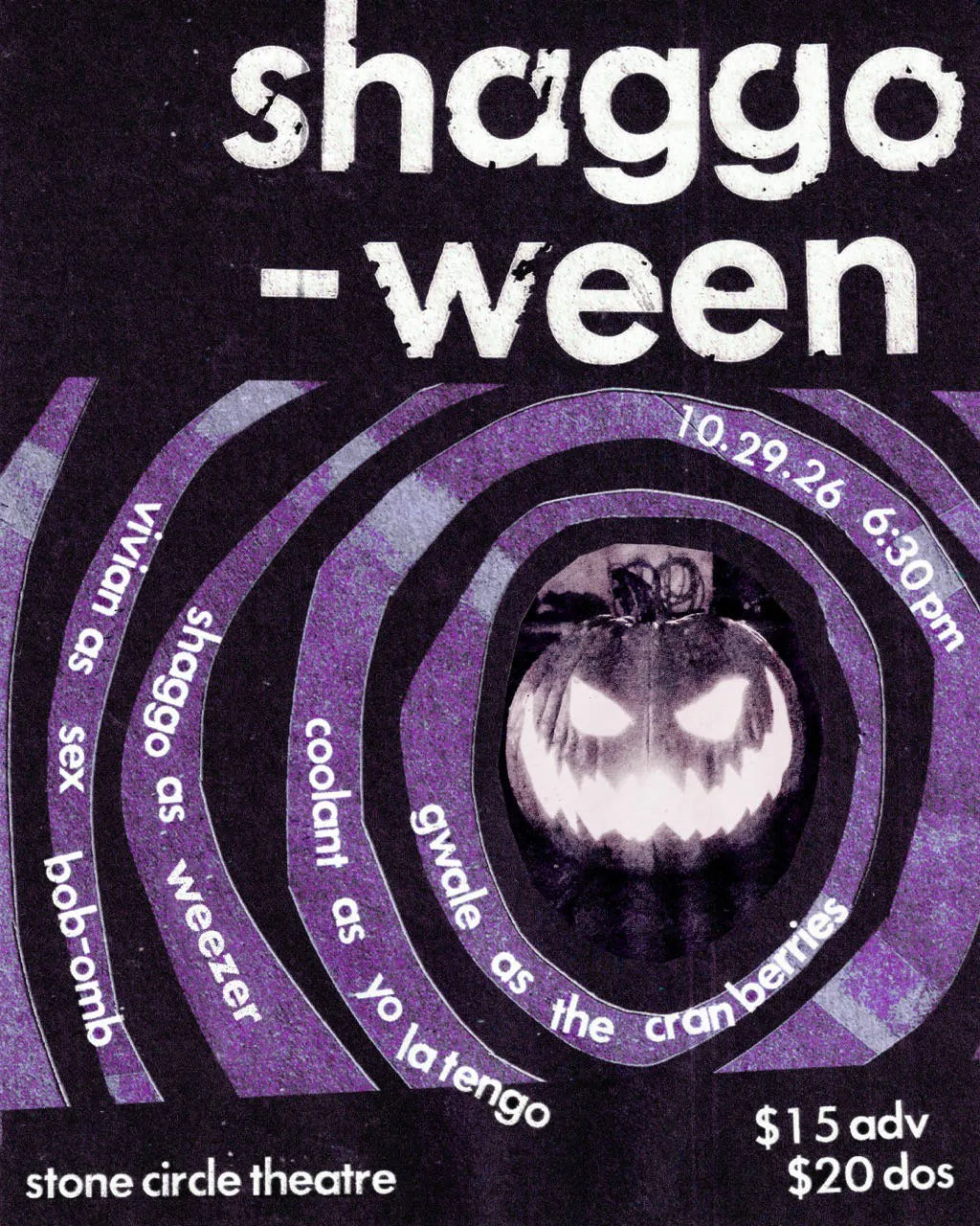SHAGGOWEEN (SHAGGO, Vivian, Coolant, Gwale Halloween Show) event banner