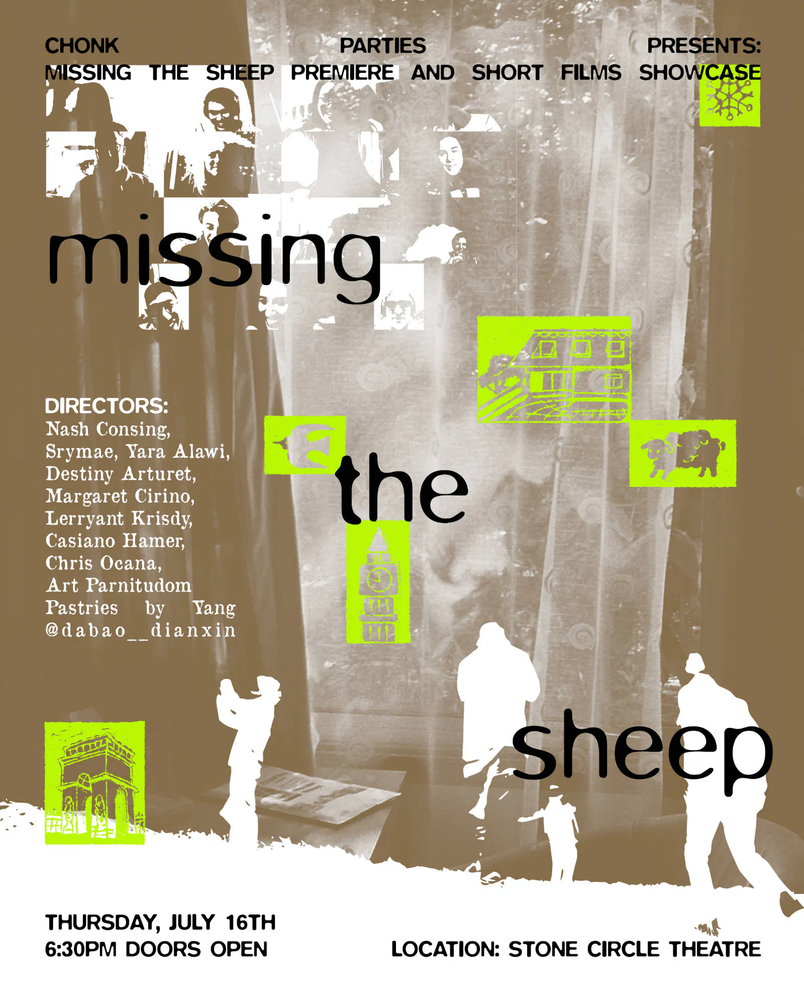 Chonk Parties Presents: Missing The Sheep Premiere + Short Film Showcase event banner