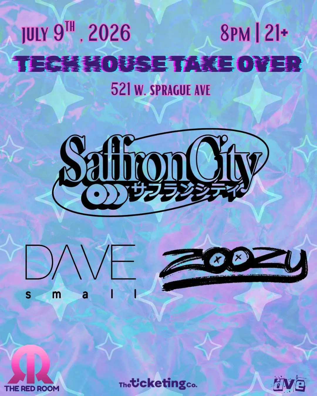 TECH HOUSE TAKE OVER event banner