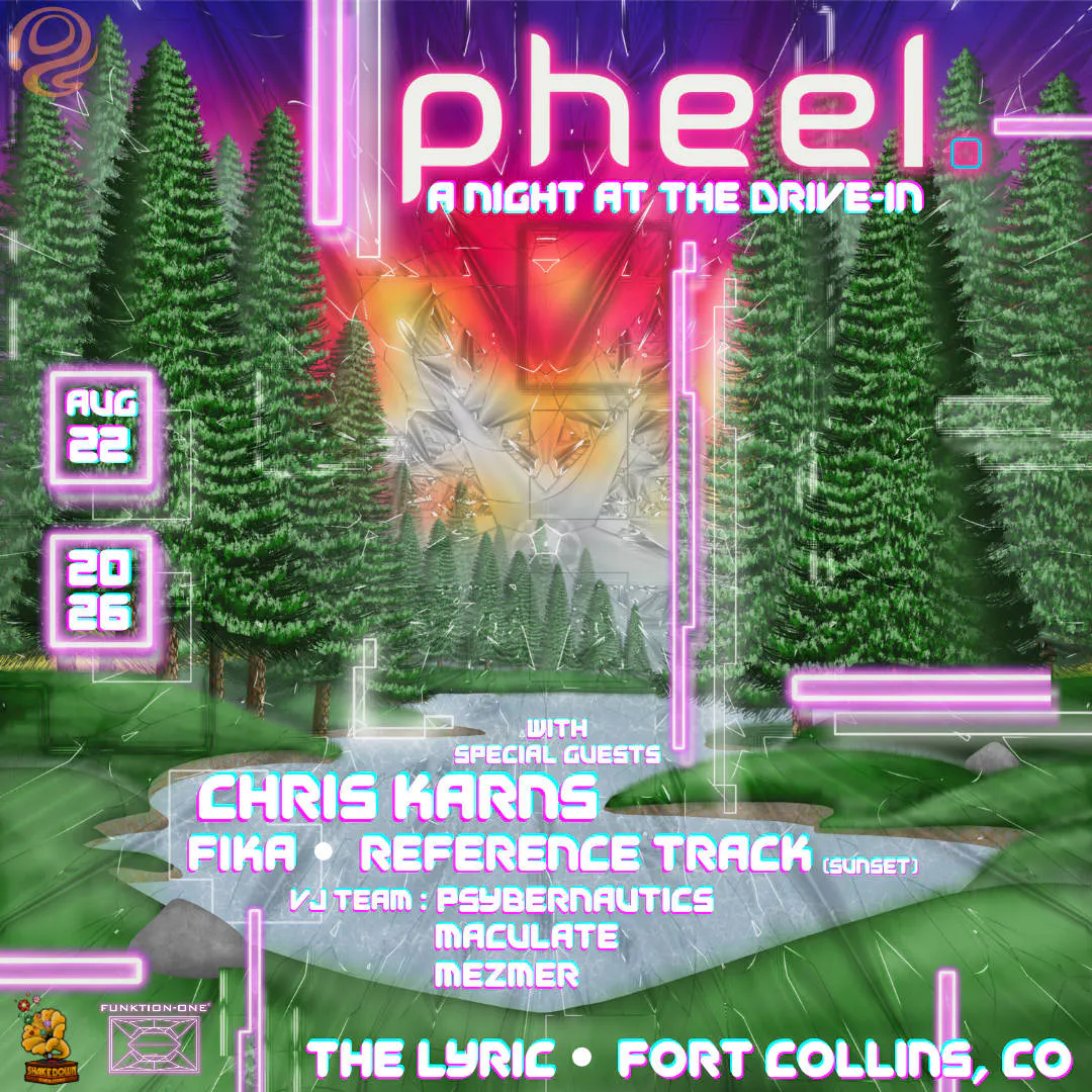 pheel. A Night at the Drive-In event banner