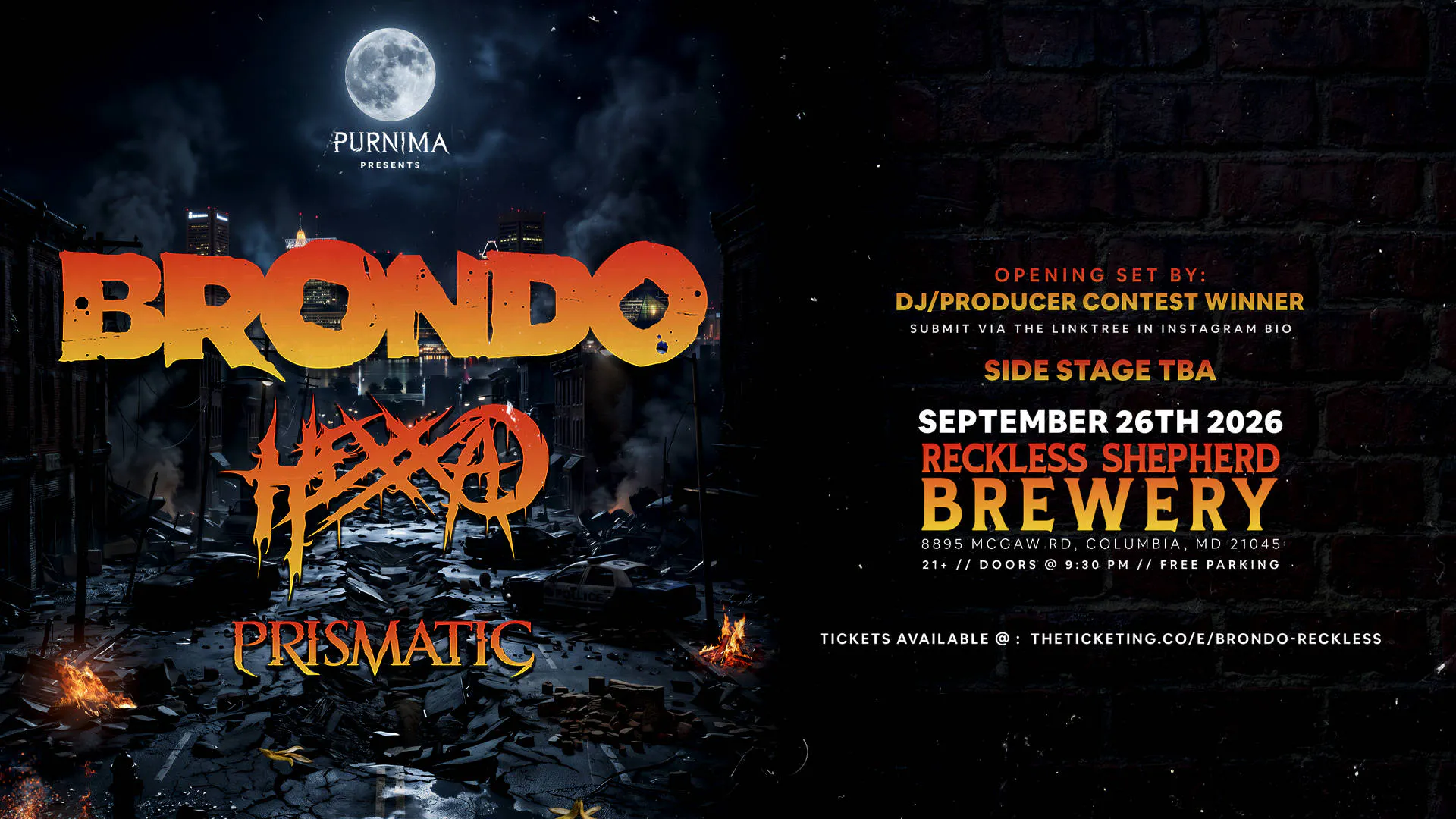 BRONDO w/ Hexxa & Prismatic event banner
