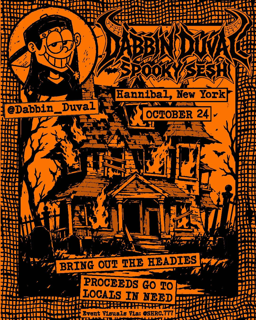 Dabbin Duval Presents: The Spooky Sesh Campout event banner