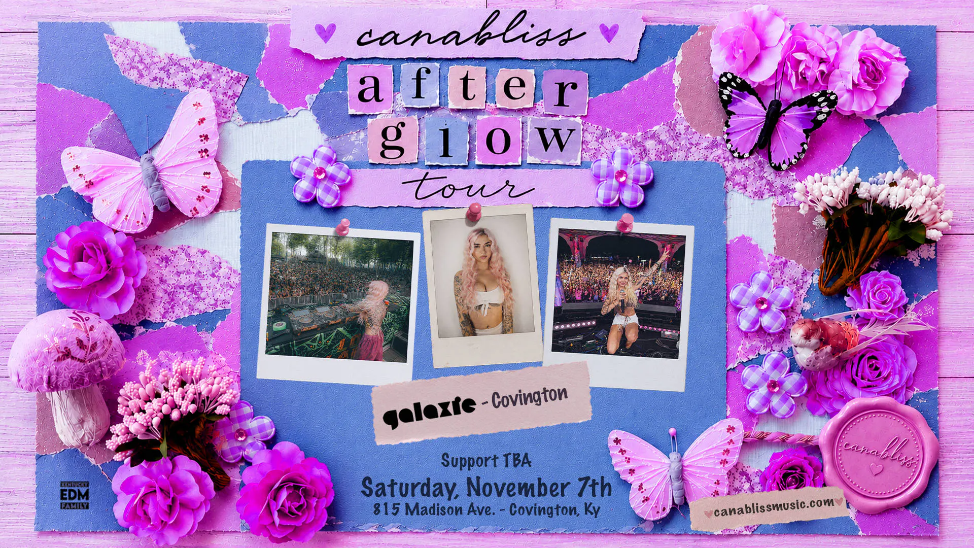 Canabliss: After Glow Tour at Galaxie - Covington event banner