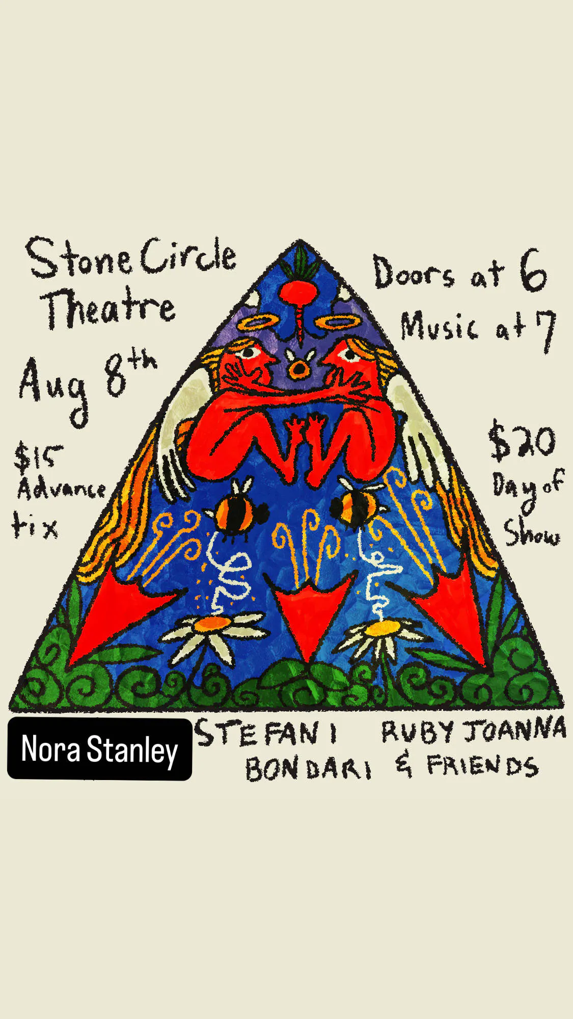 Jana Horn, Stefani Bondari, Ruby Joanna & Friends event banner