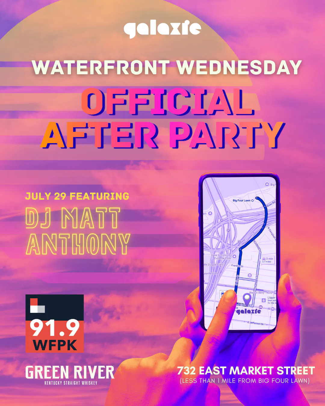 OFFICIAL WATERFRONT WEDNESDAY AFTERPARTY - August event banner