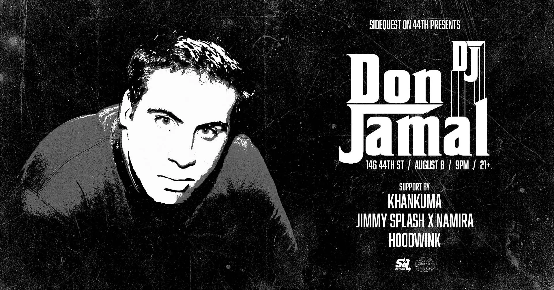 Don Jamal event banner