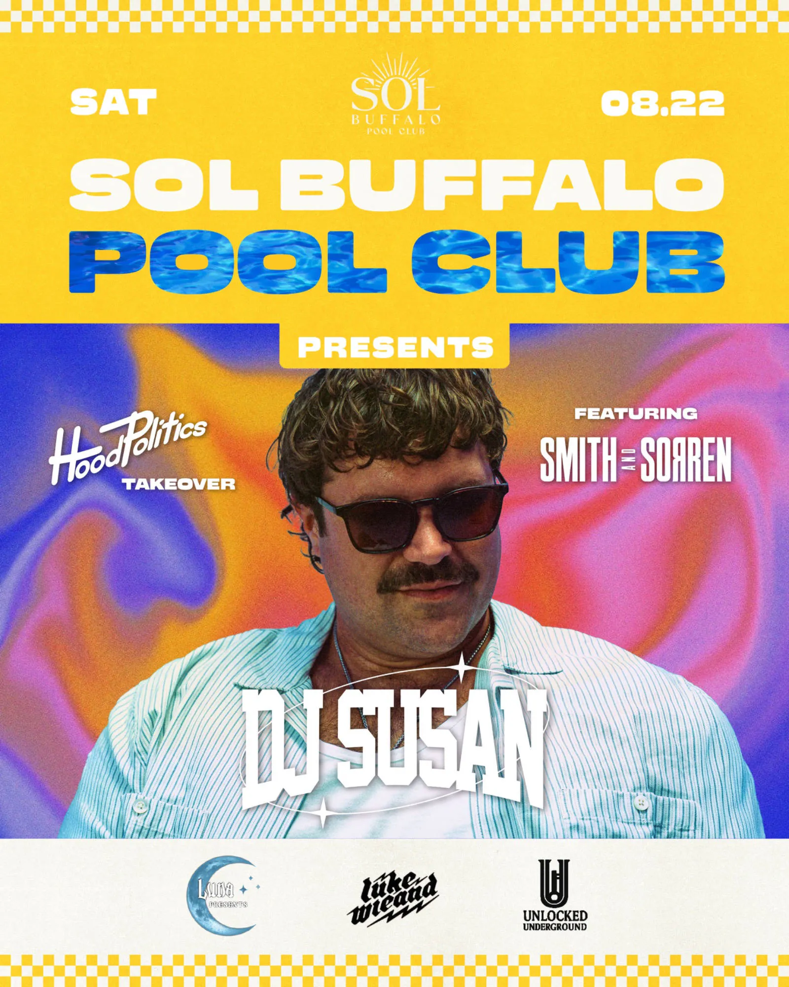 DJ Susan: Hood Politics Takeover at SOL Buffalo w/ Unlocked Underground & Luna Presents event banner