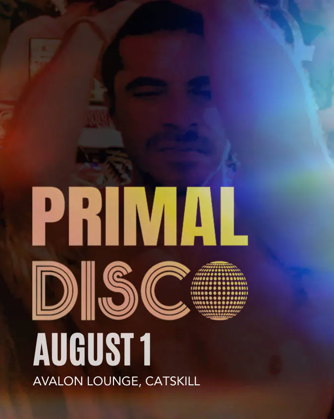 PRIMAL DISCO 8/1/26 event banner