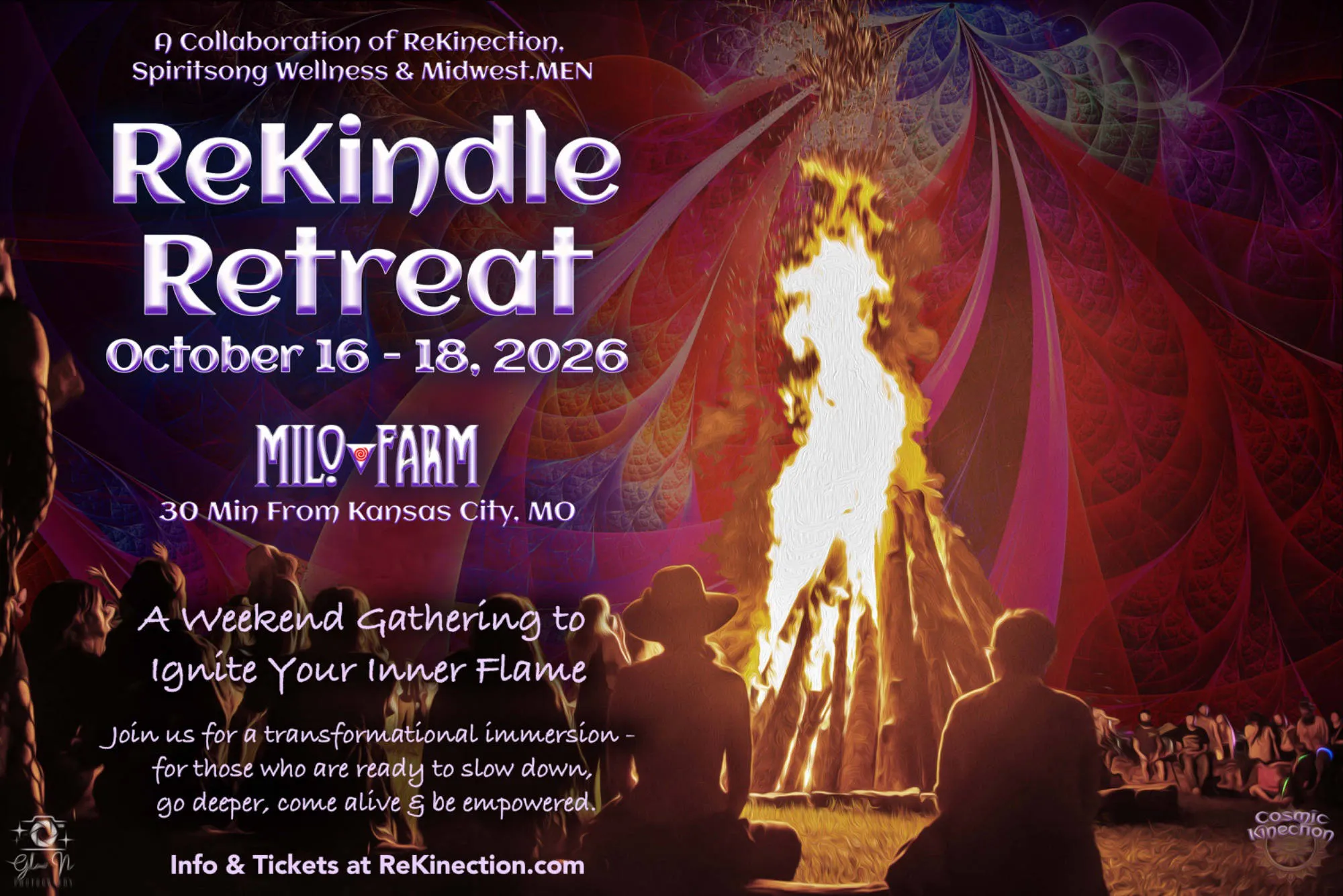 ReKindle Retreat event banner