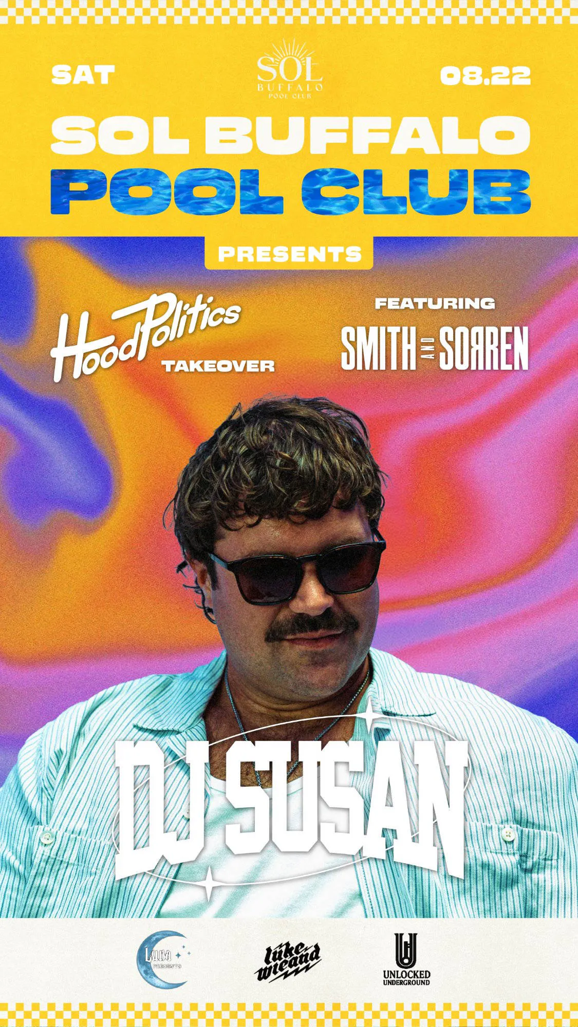 DJ Susan– Cabana Reservations event banner