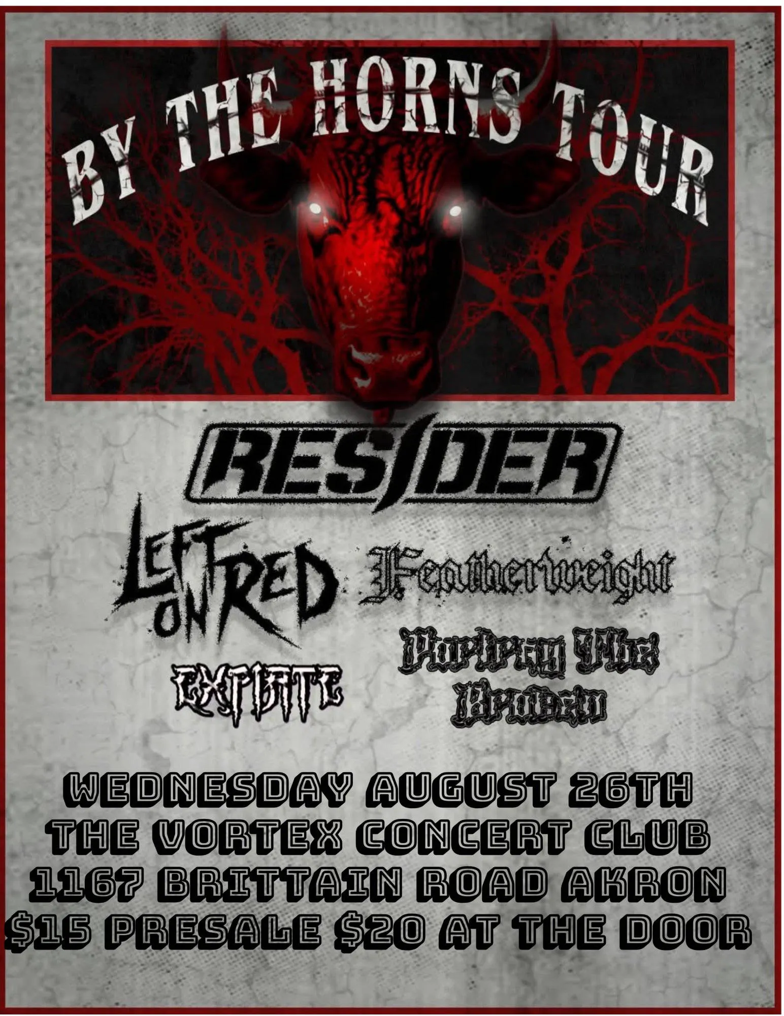 Resider Headlines The Vortex event banner