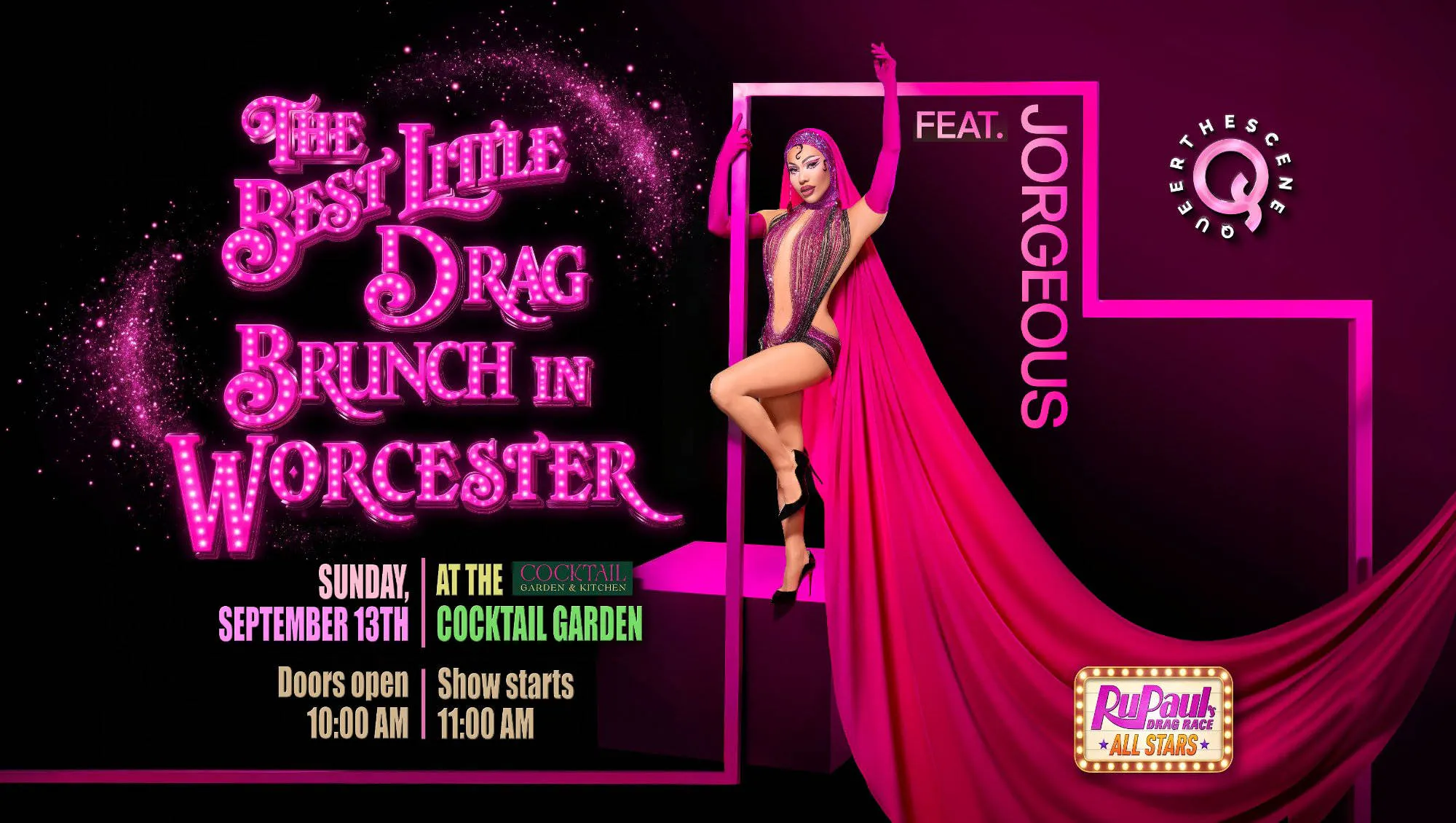 The Best Little Drag Brunch in Worcester event banner
