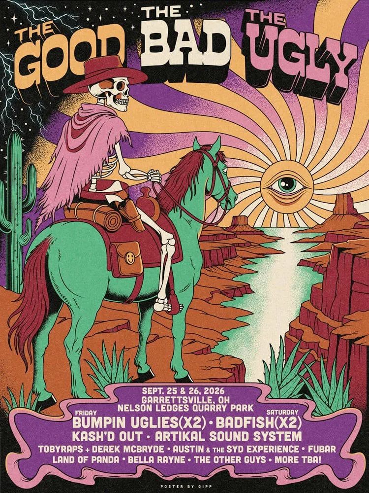 The Good, The Bad, The Ugly Festival event banner