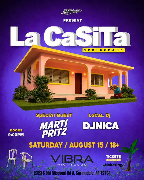 La Casita Springdale event banner