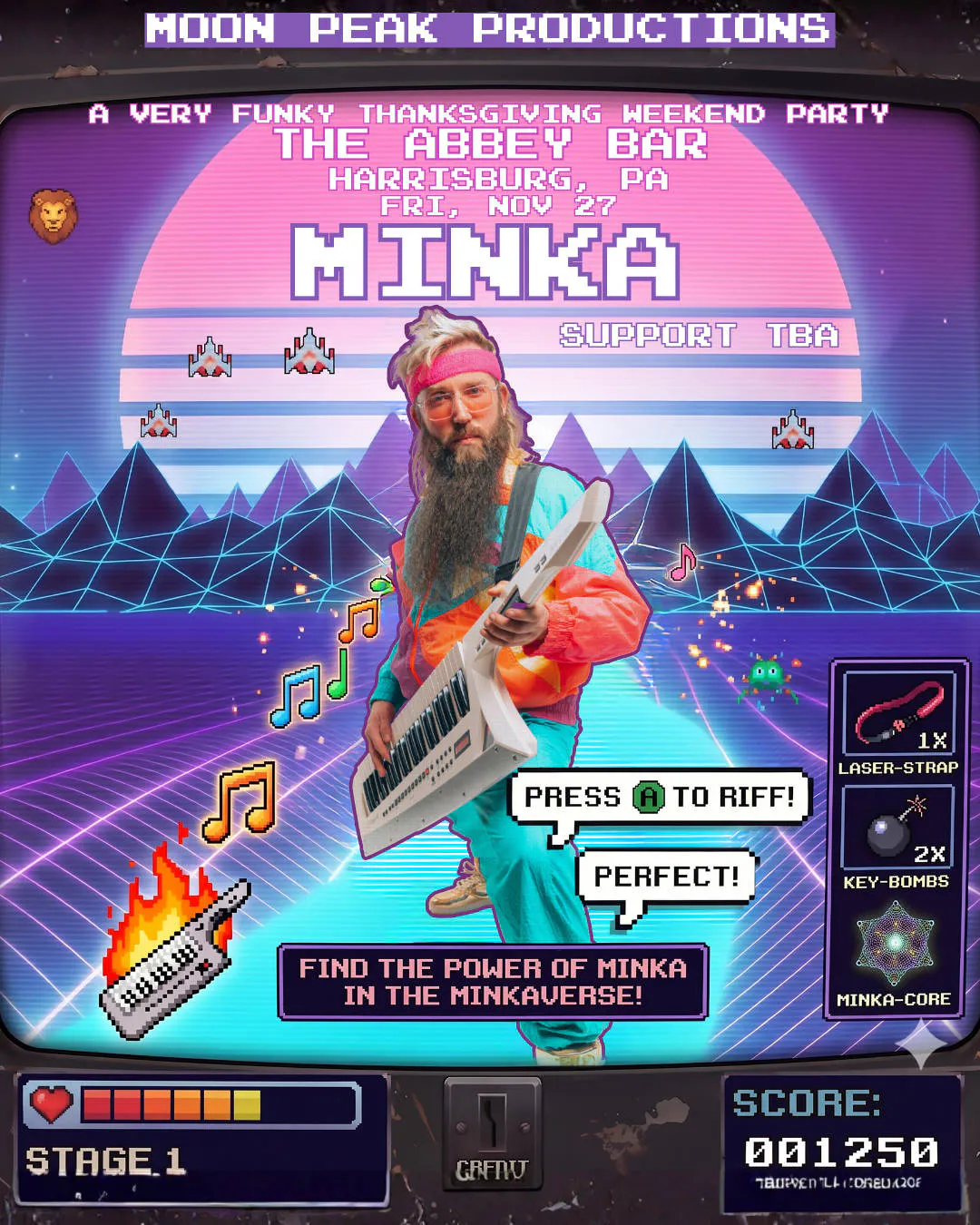 MINKA'S FUNKSGIVING AT THE ABBEY BAR event banner