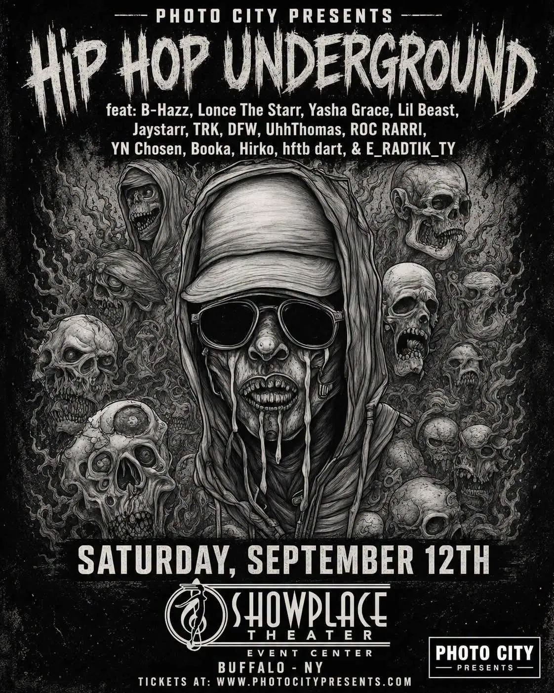 HIP HOP UNDERGROUND event banner