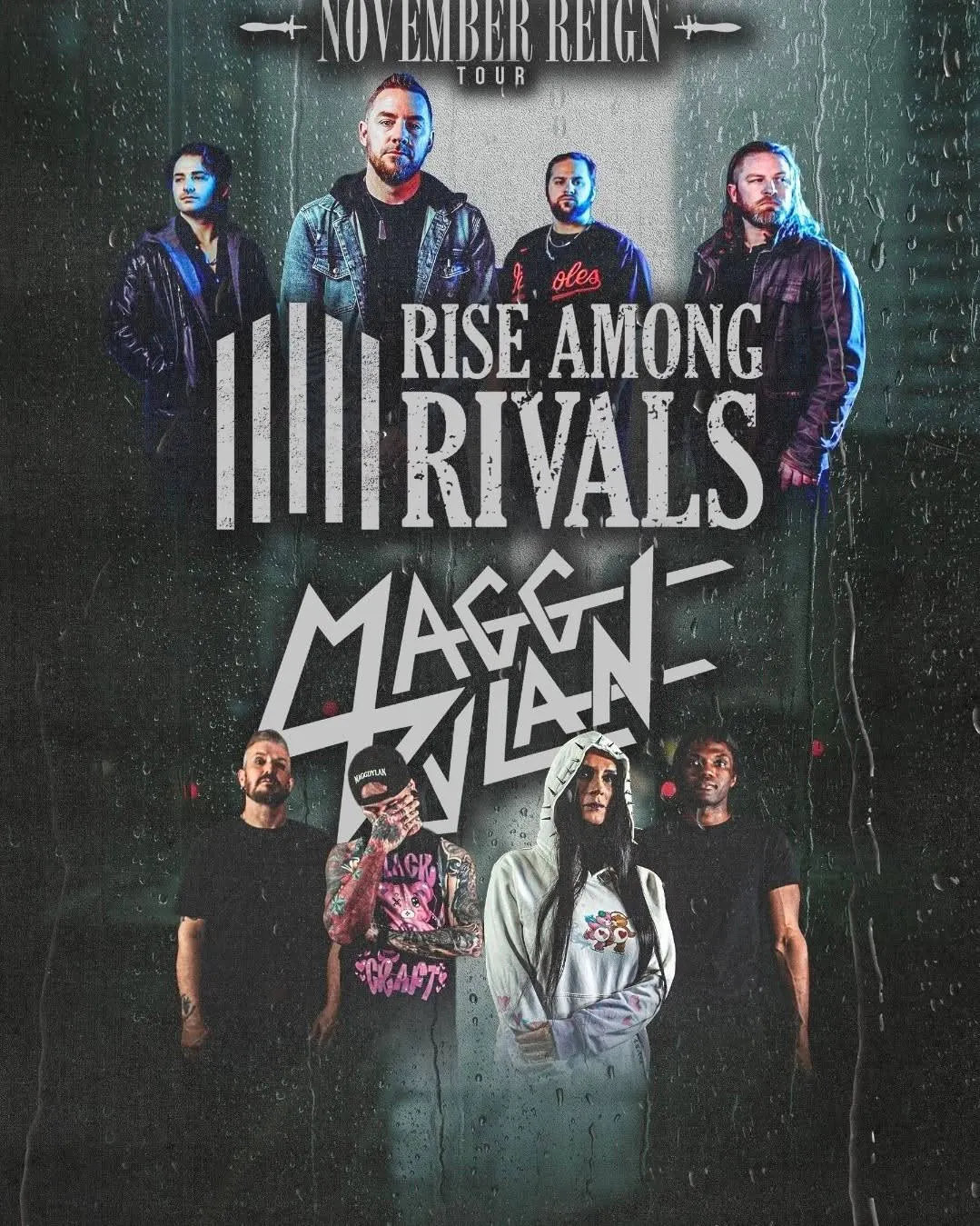 Rise Among Rivals / Magg Dylan event banner