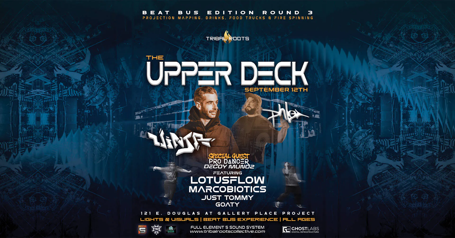 The Upper Deck: Beat Bus Edition: Round 3 event banner