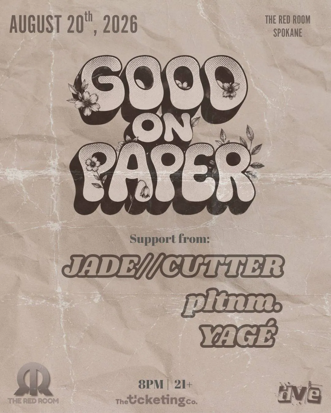 ThuRRsday: Good On Paper - 8.20.26 event banner