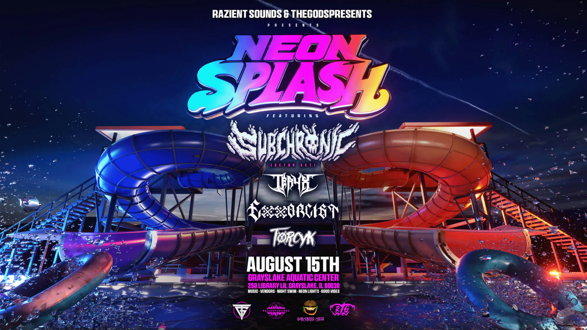 N̳E̳O̳N̳ ̳S̳P̳L̳A̳S̳H̳ event banner