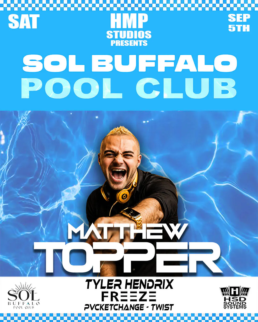 HMP Studios Presents: Matthew Topper event banner