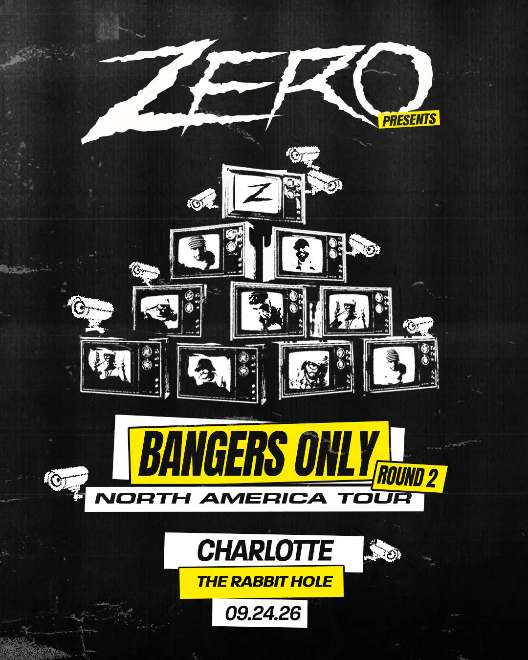 Zero event banner