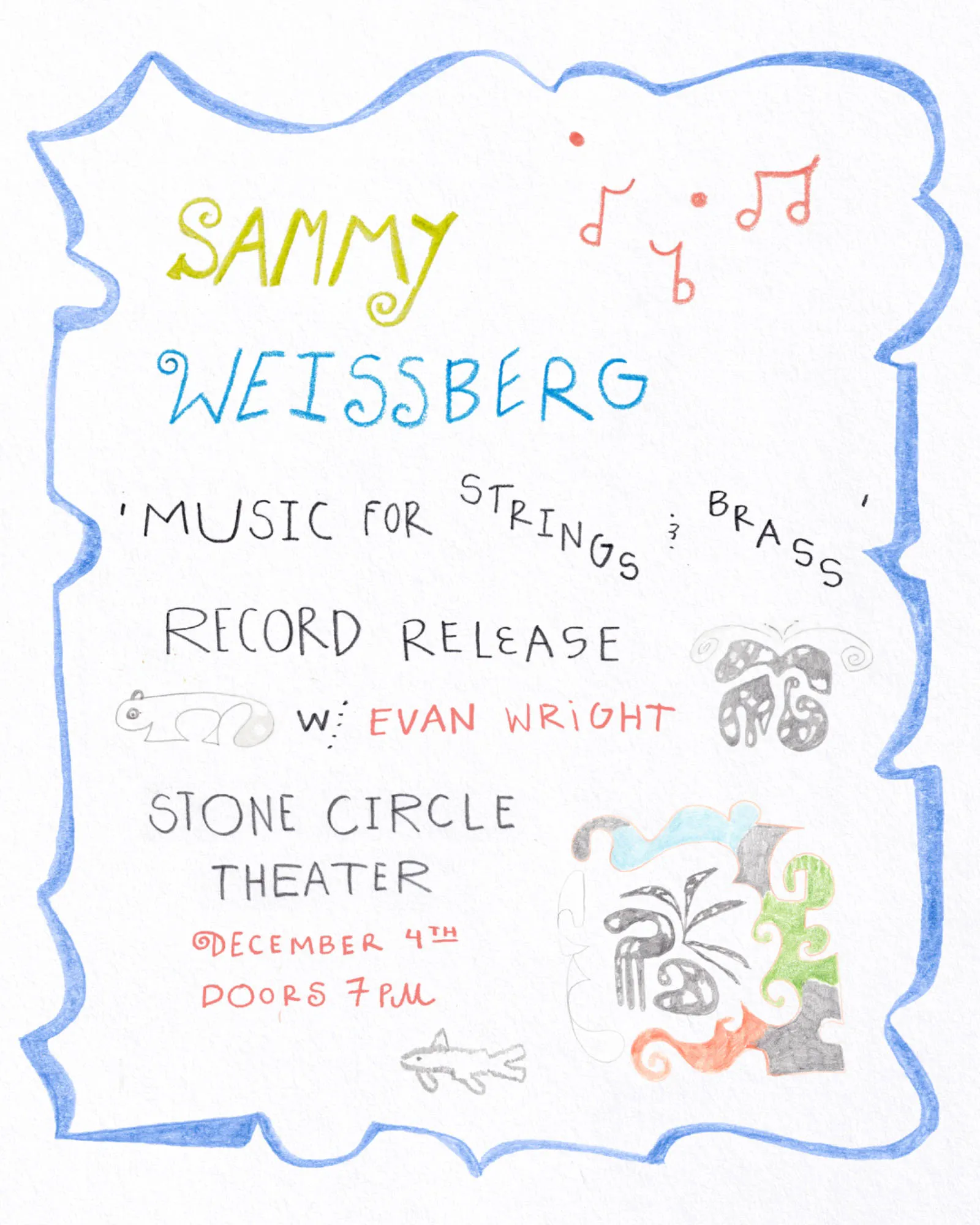 Sammy Weissberg and Evan Wright event banner