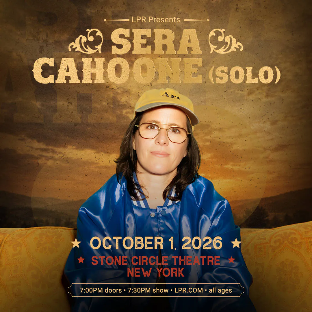LPR Presents: Sera Cahoone event banner