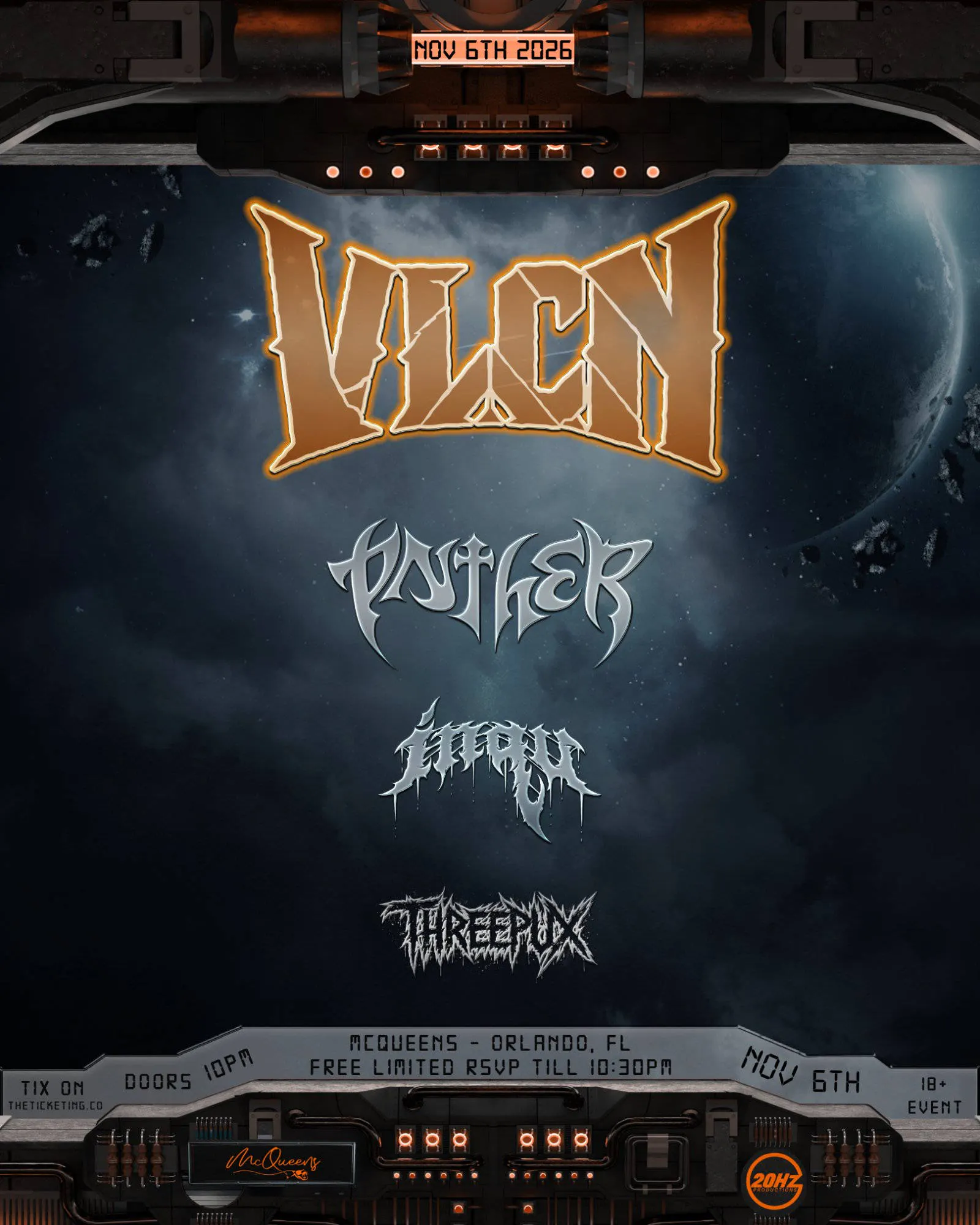 VLCN event banner