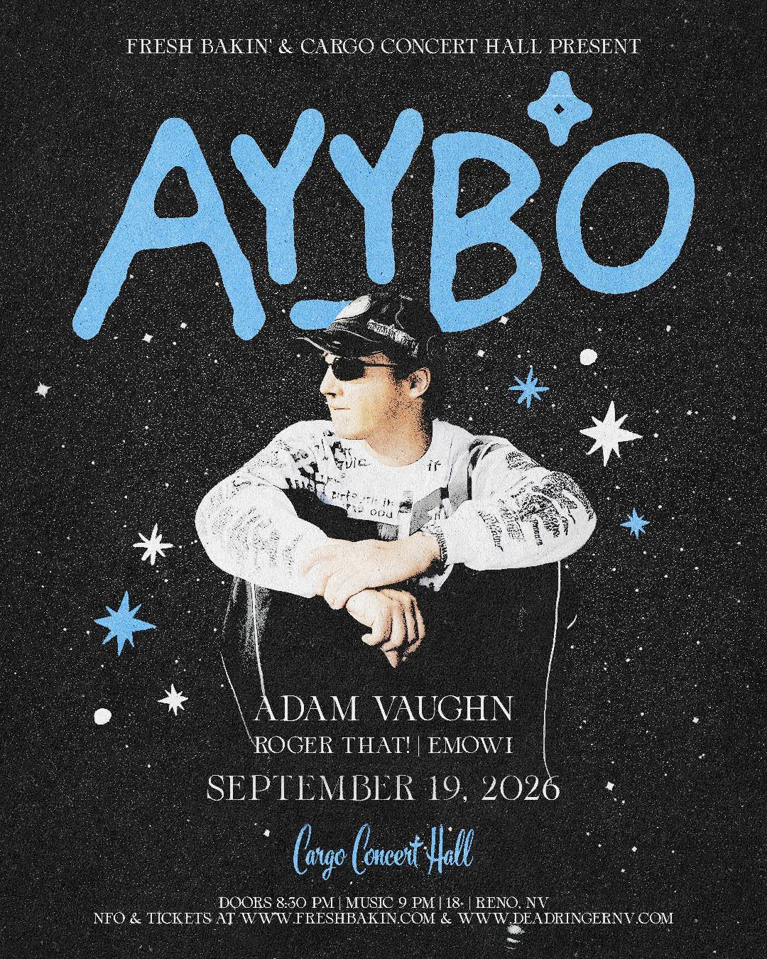 AYYBO at Cargo Concert Hall event banner
