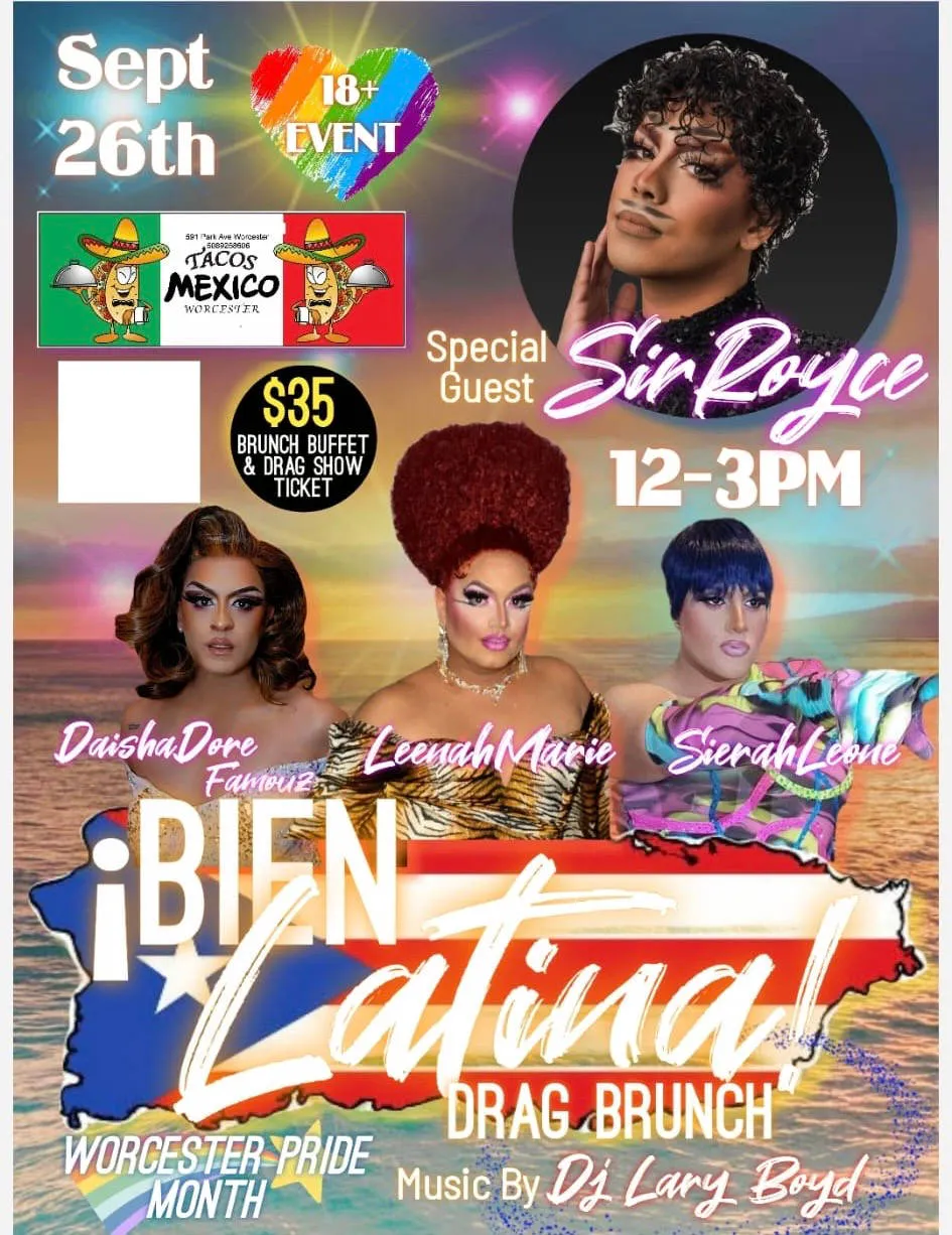 Bien Latina Drag Brunch event banner