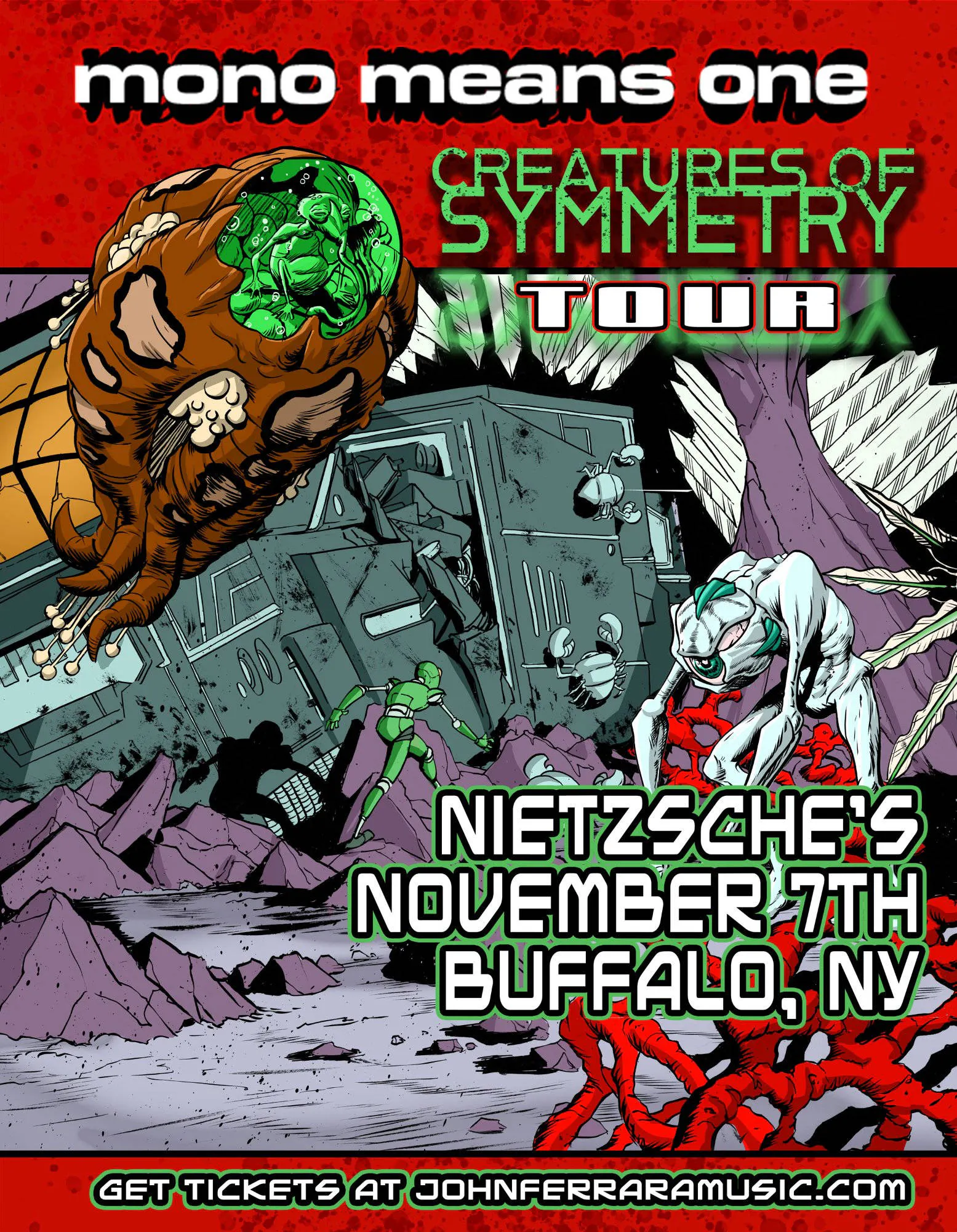 Mono Means One @ Nietzsche's - 11.7.2026 event banner
