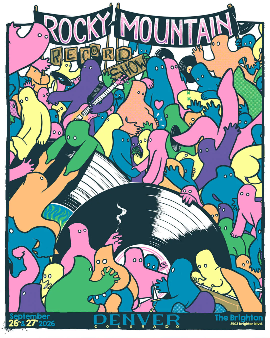 Rocky Mountain Record Show - September 26-27 2026 event banner