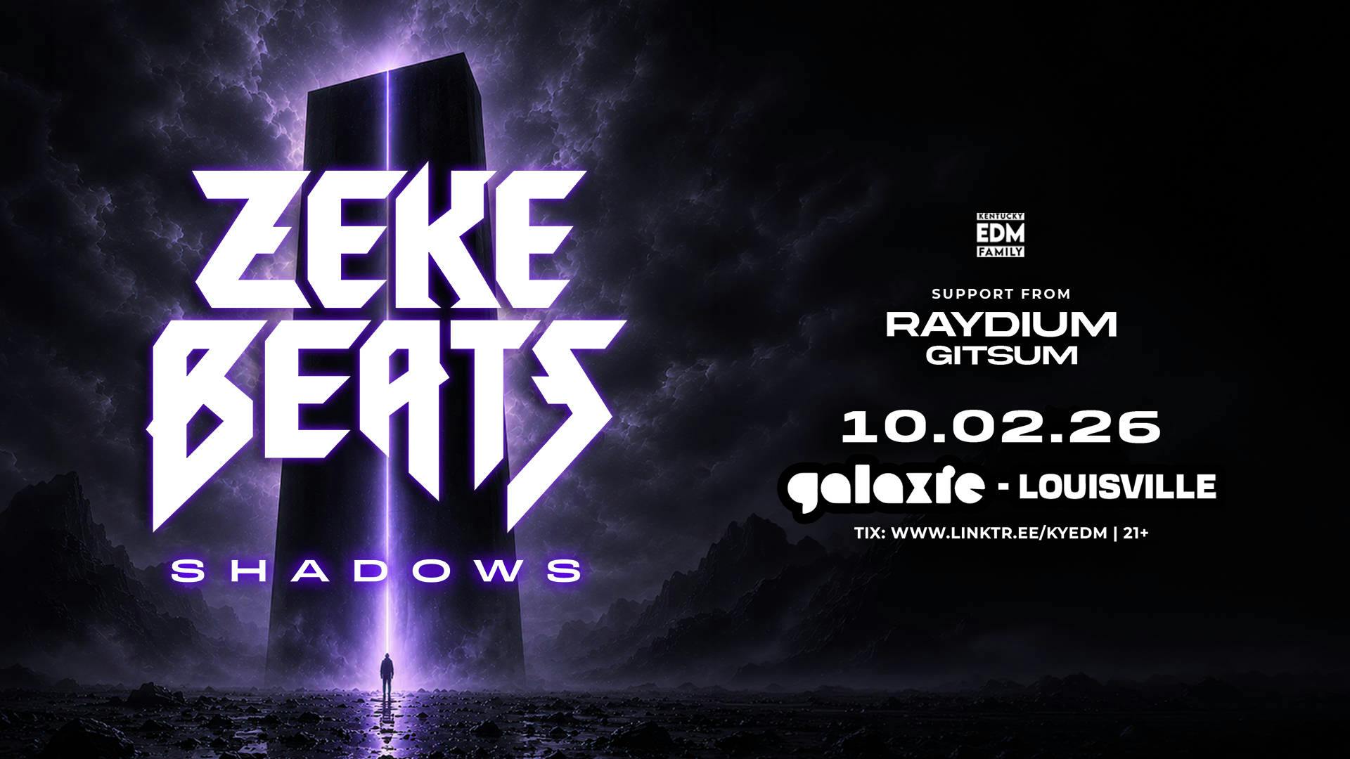 Zeke Beats: Shadows Tour w/ Raydium & Gitsum at Galaxie