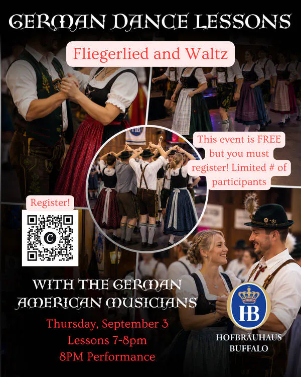 German Dance Lessons event banner