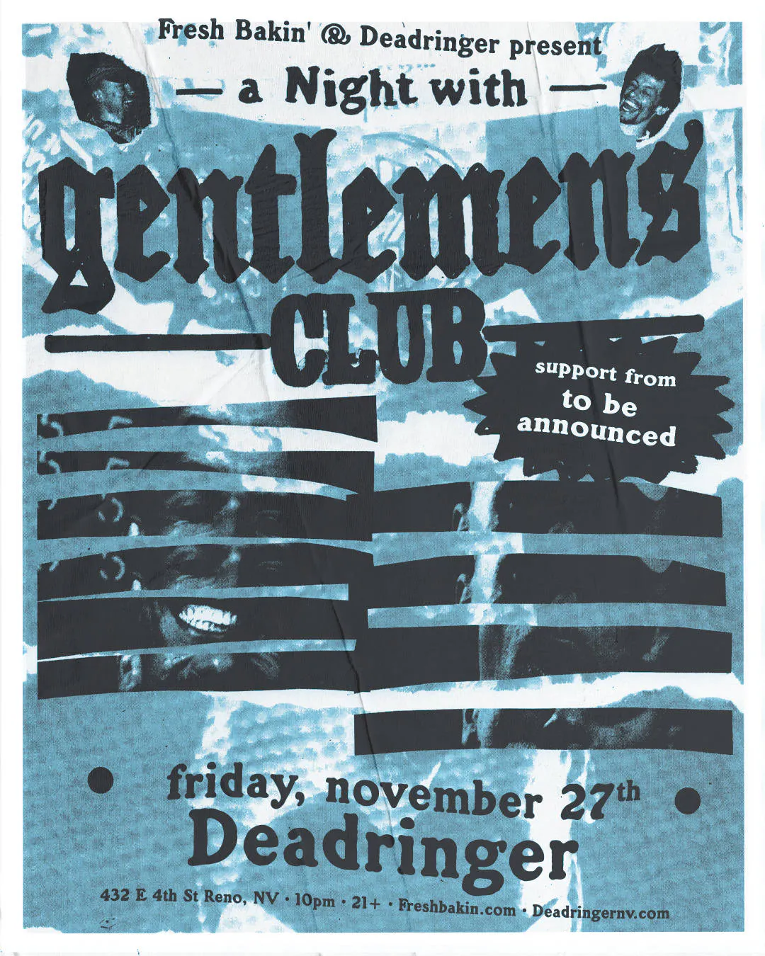Gentlemens Club at DeadRinger event banner