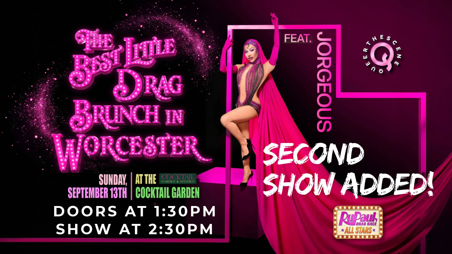 The Best Little Drag Brunch in Worcester event banner