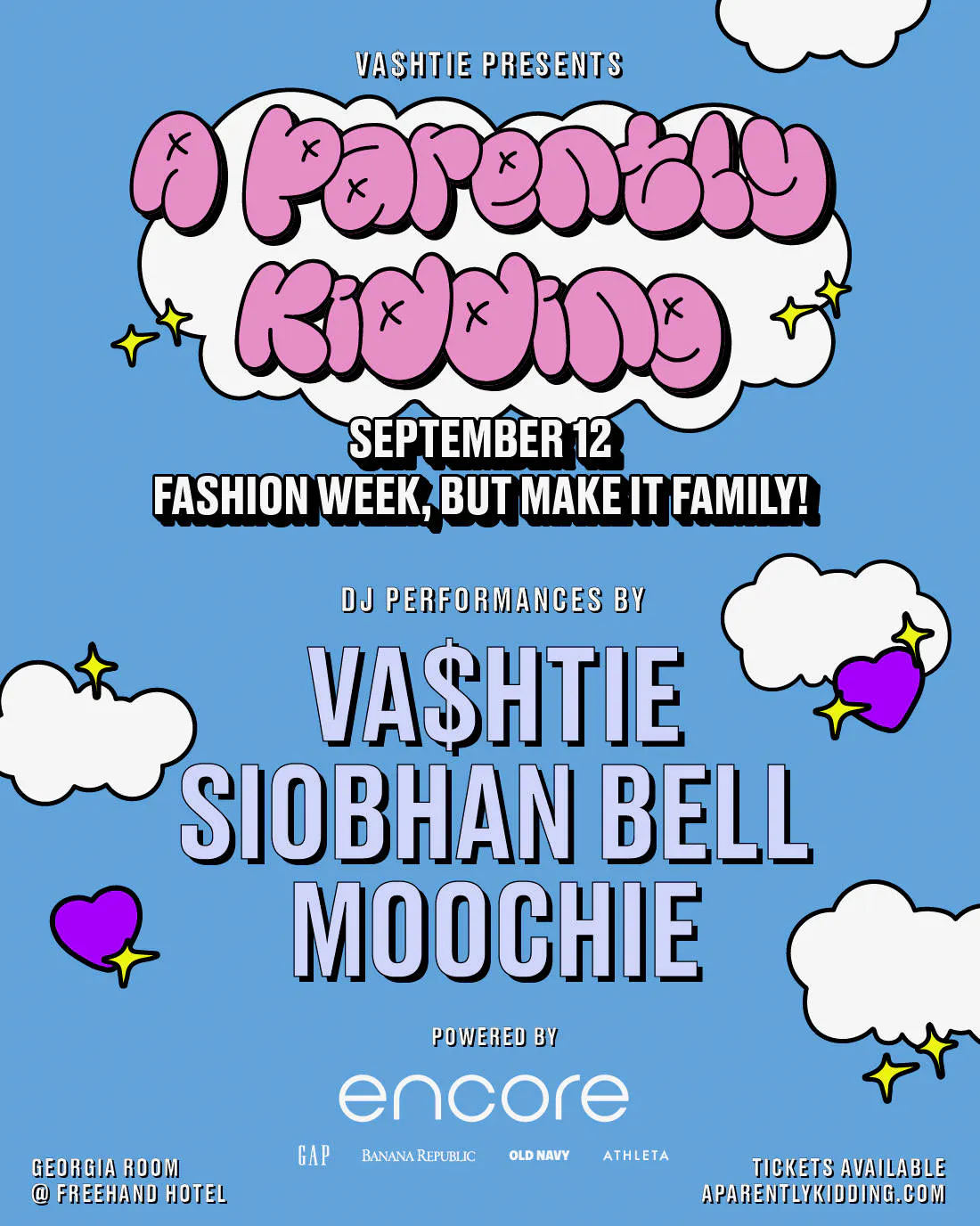 A Parently Kidding by Vashtie event banner