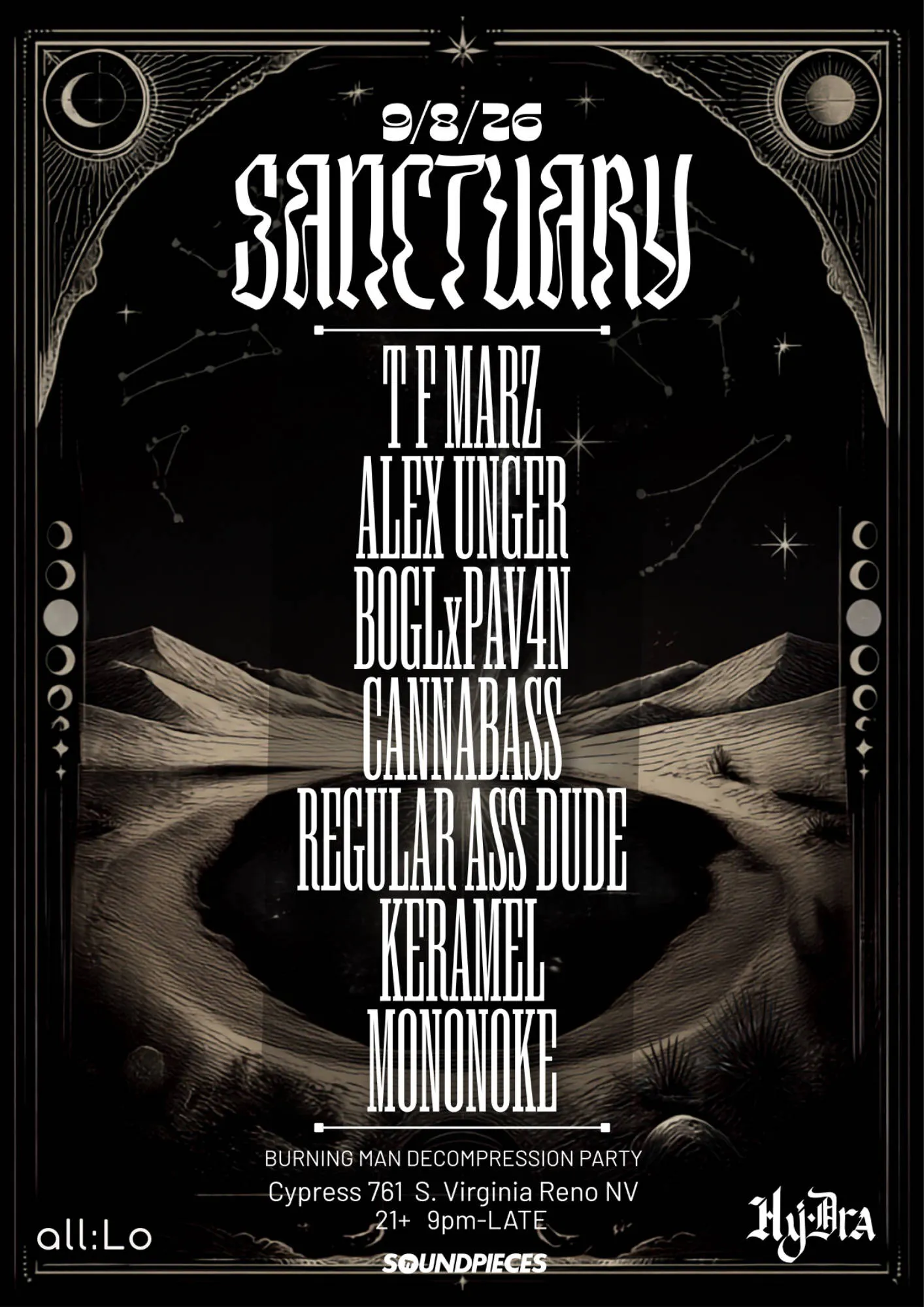 TF Marz & Alex Unger event banner