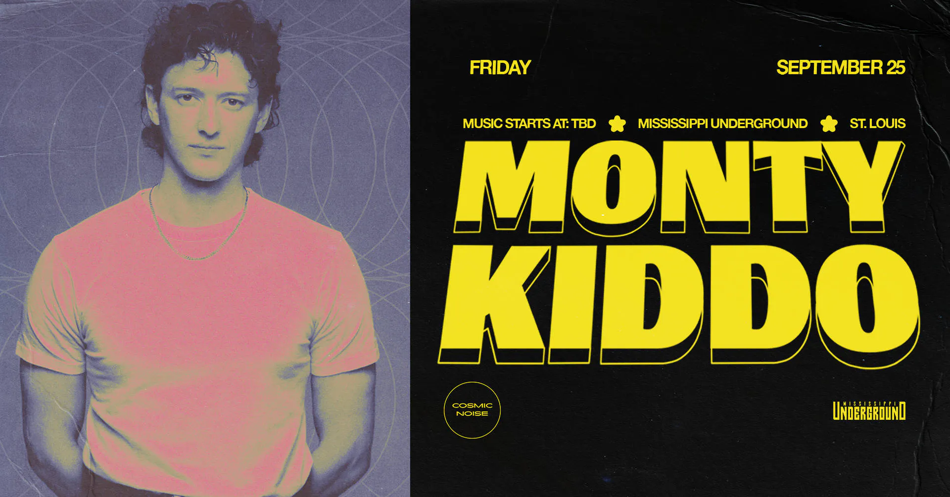 MONTY KIDDO event banner