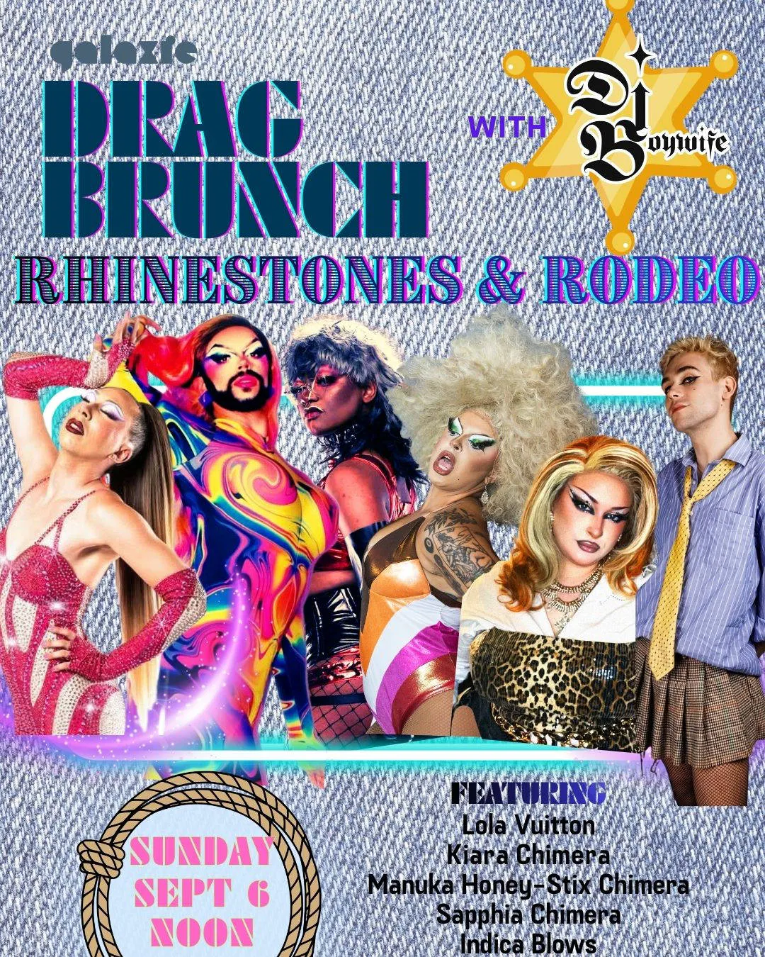 Drag Brunch: Rhinestones and Rodeo event banner