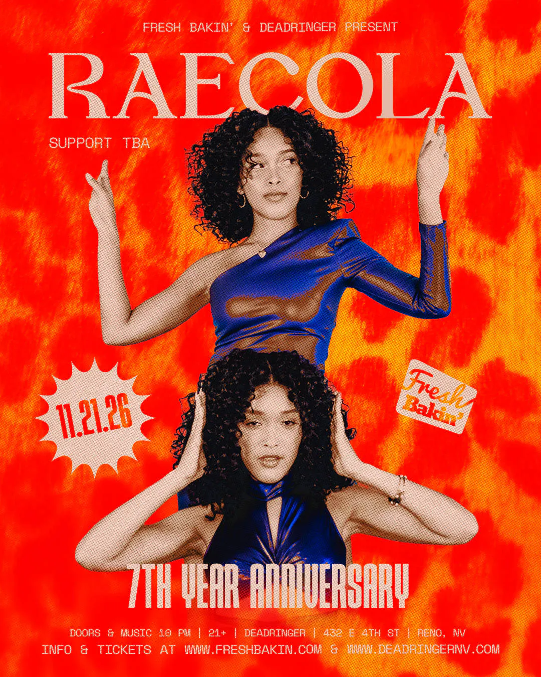 Raecola - DeadRinger 7th Anniversary event banner