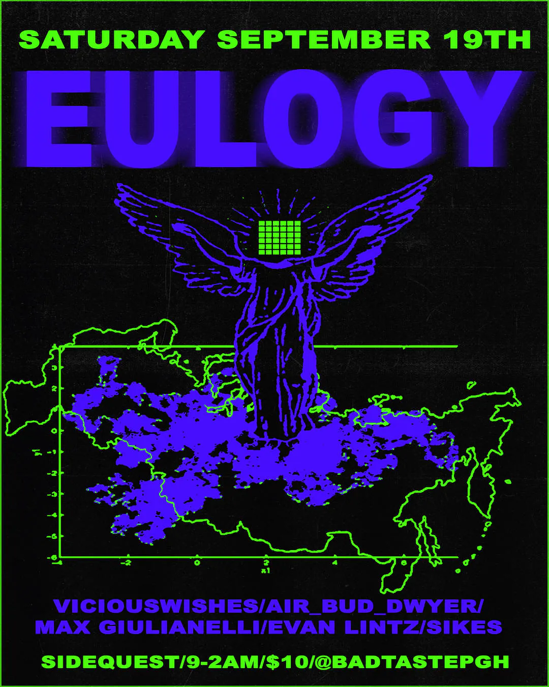 EULOGY event banner