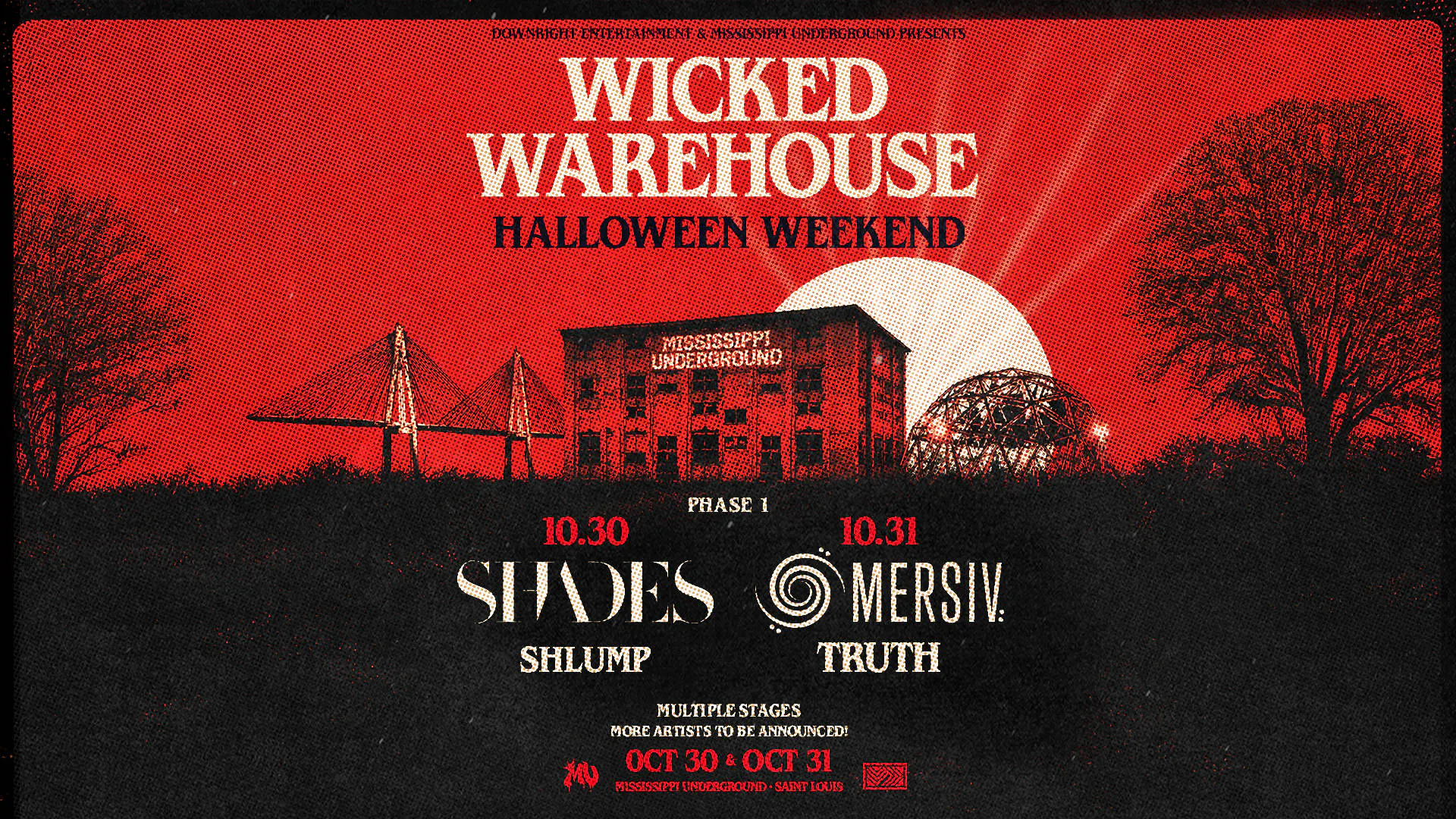 WICKED WAREHOUSE 2026 event banner
