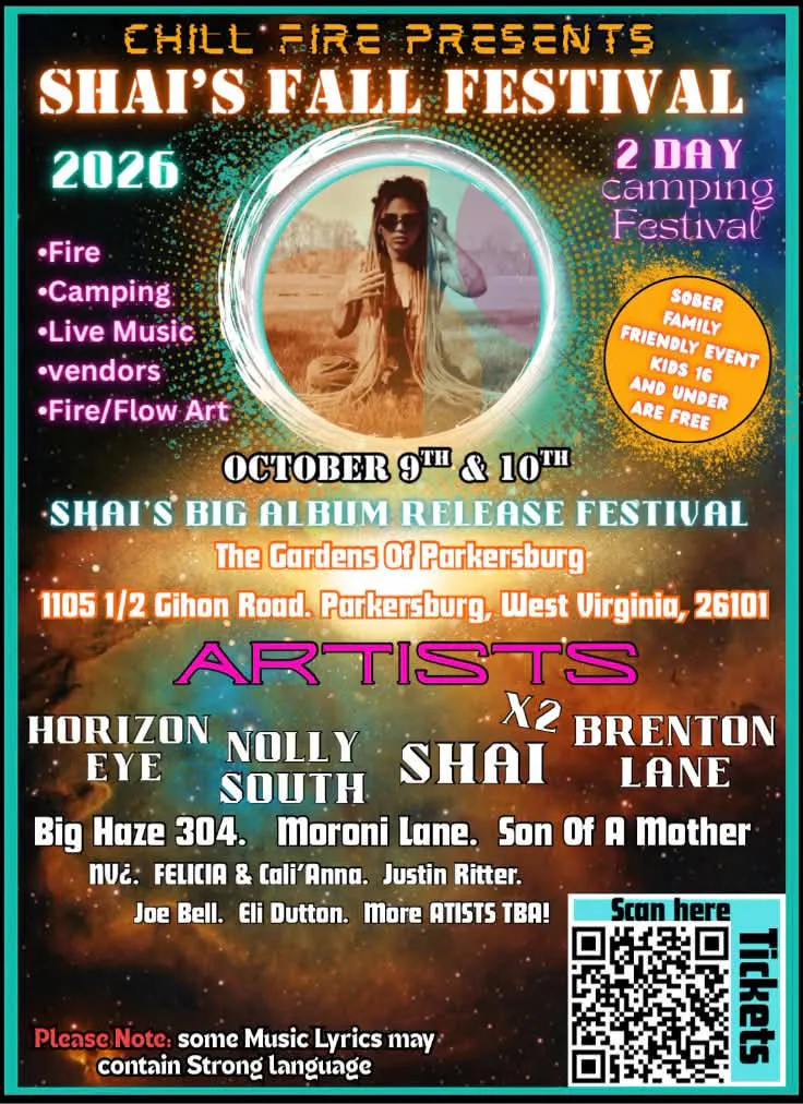 Shai's Fall Festival 2 day Camp Out event banner