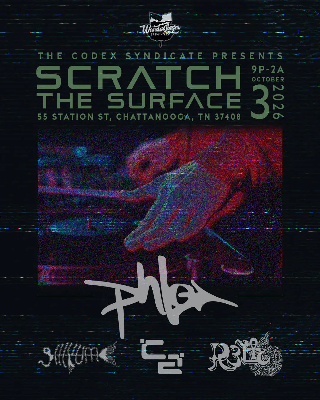 Scratch the Surface event banner