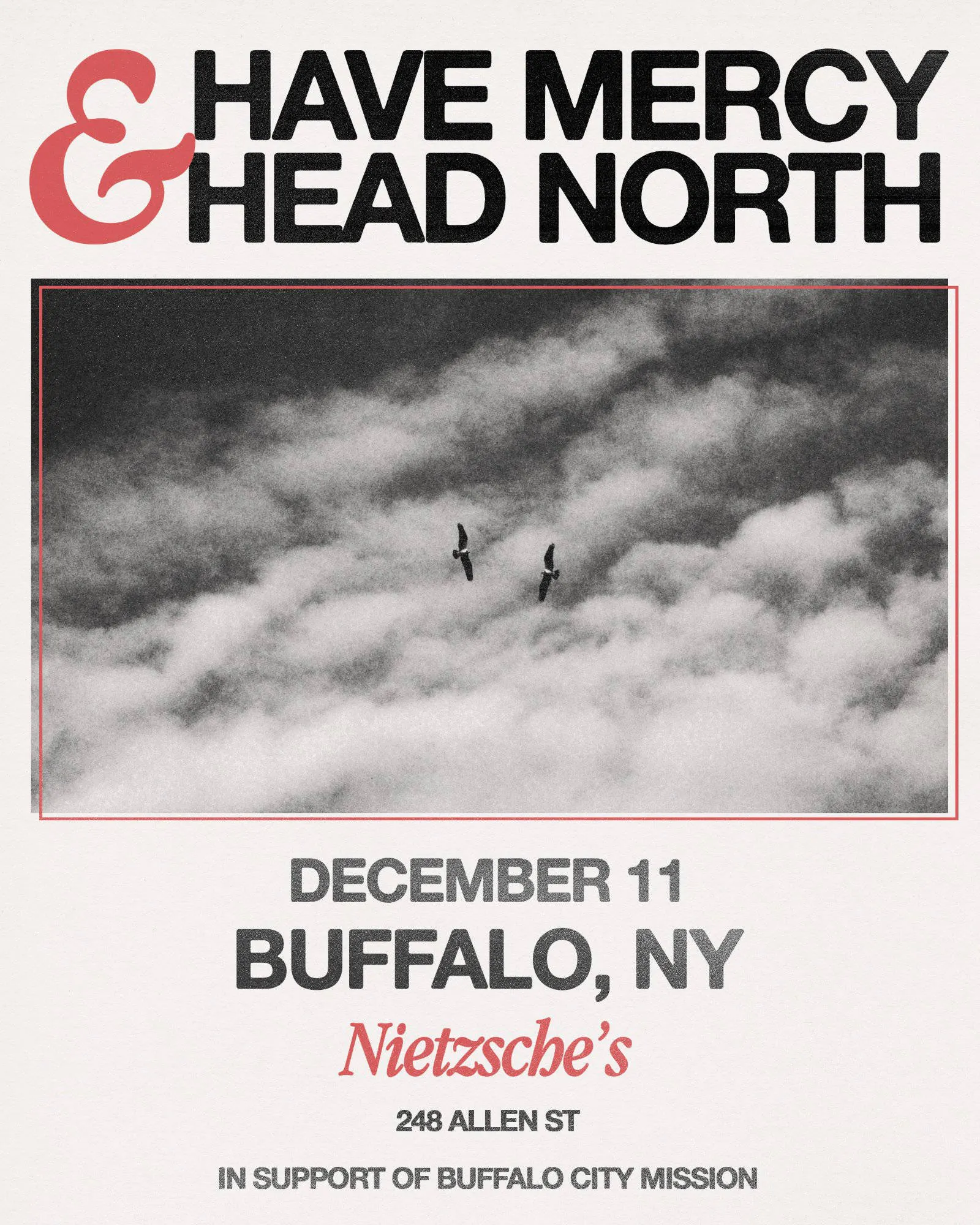 Head North & Have Mercy @ Nietzsche's - 12.11.2026 event banner