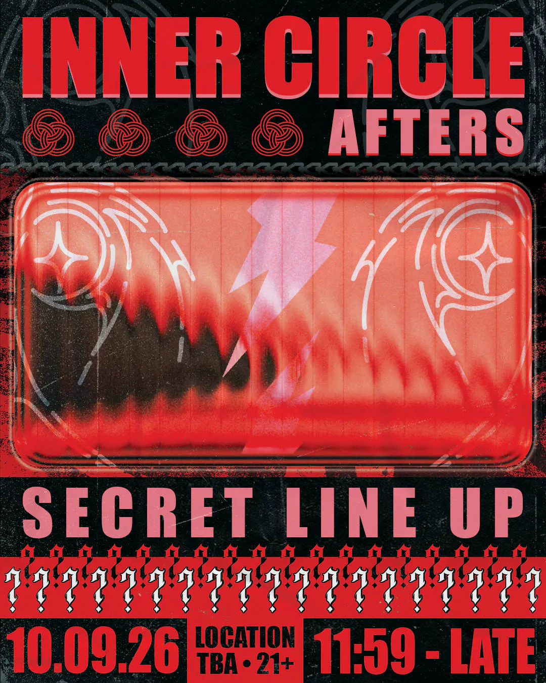 Inner Circle x Afters V.1 event banner
