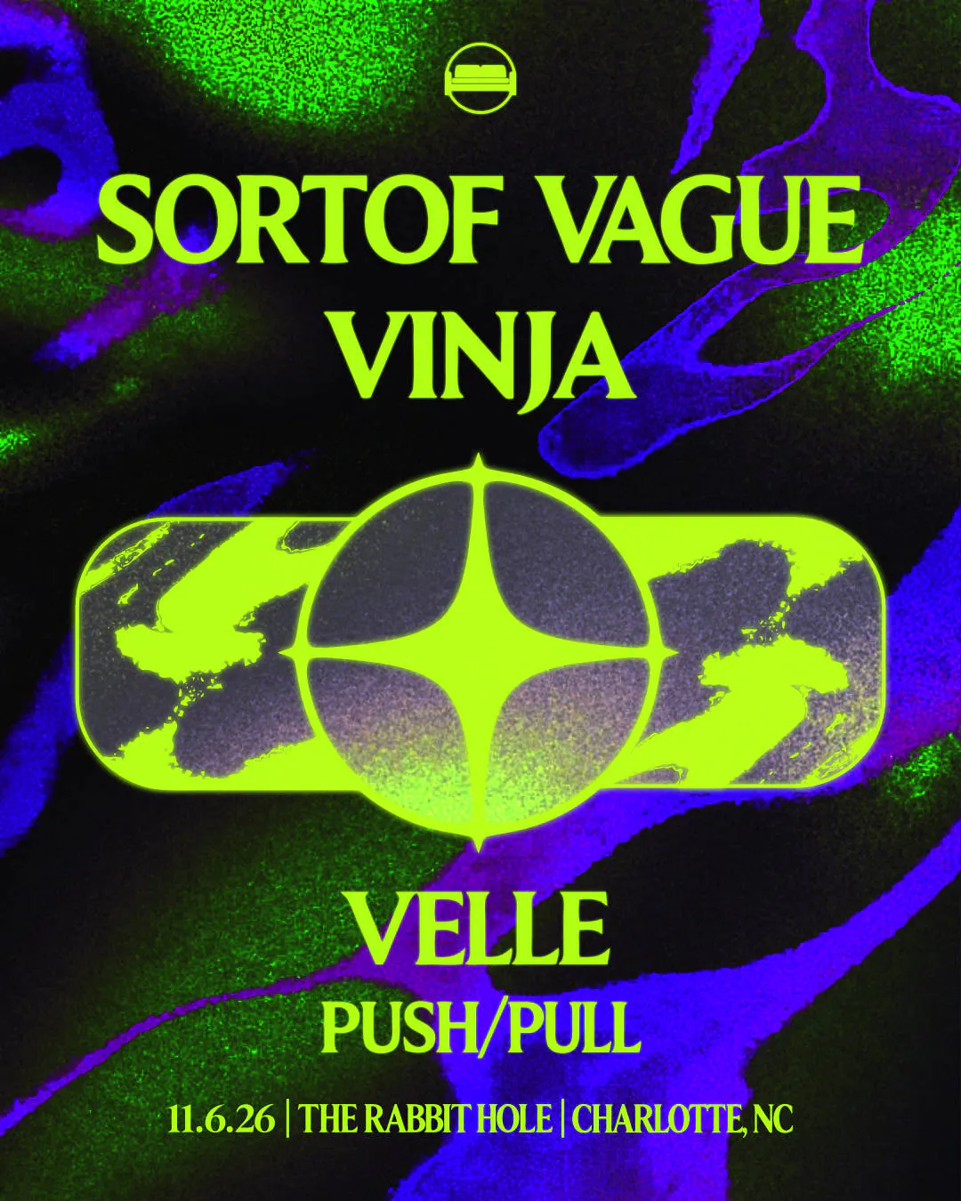 Sortof Vague + Vinja event banner