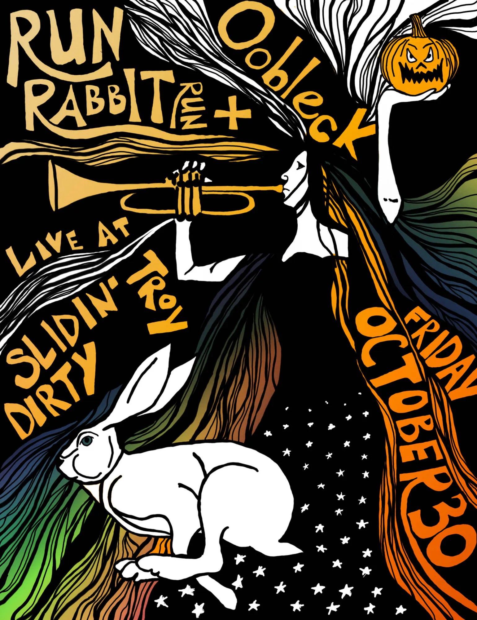 Run Rabbit Run: A Tribute to Pink Floyd and Oobleck event banner
